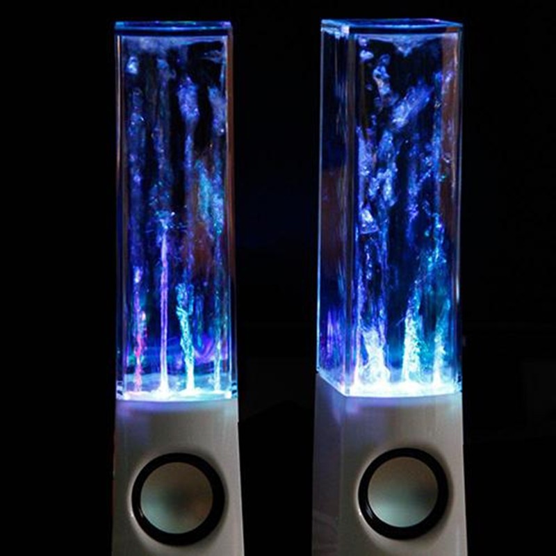 Enceinte sans fil à effet de lumière avec fontaine et effet de danse – Enceinte musicale LED