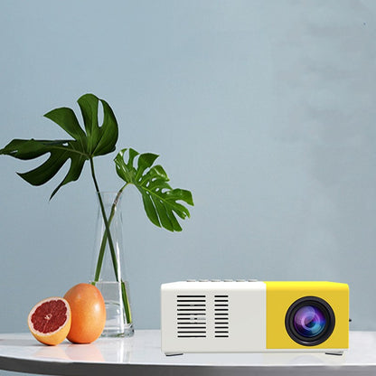 Mini projecteur LED portable – Divertissement à domicile et cadeau