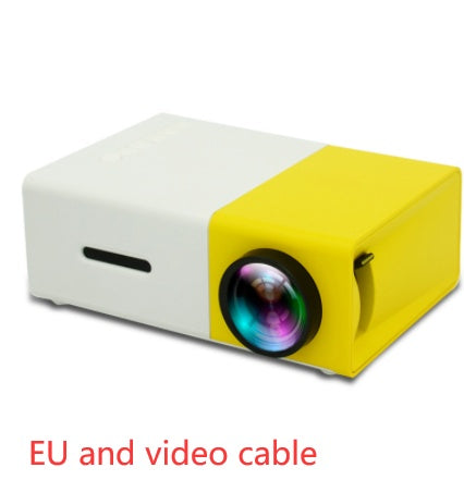 Mini projecteur LED portable – Cinéma maison 3D HD