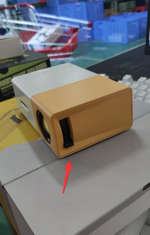 Mini projecteur LED portable – Cinéma maison 3D HD