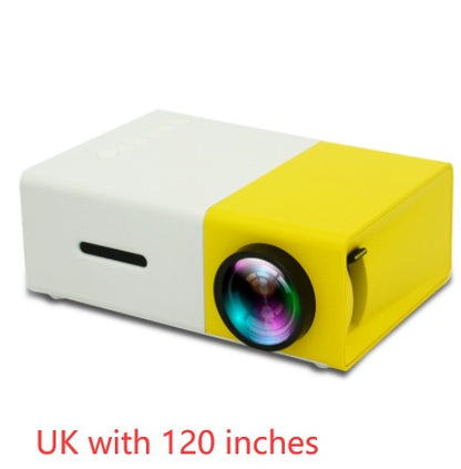Mini projecteur LED portable – Cinéma maison 3D HD