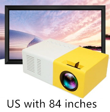 Mini projecteur LED portable – Cinéma maison 3D HD
