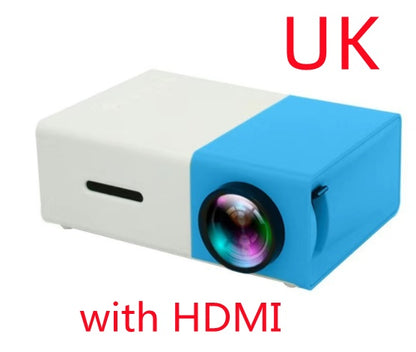 Mini projecteur LED portable – Cinéma maison 3D HD