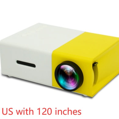 Mini projecteur LED portable – Cinéma maison 3D HD