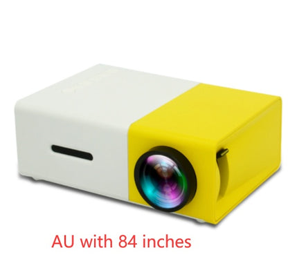 Mini projecteur LED portable – Cinéma maison 3D HD