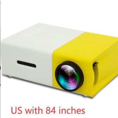 Mini projecteur LED portable – Cinéma maison 3D HD