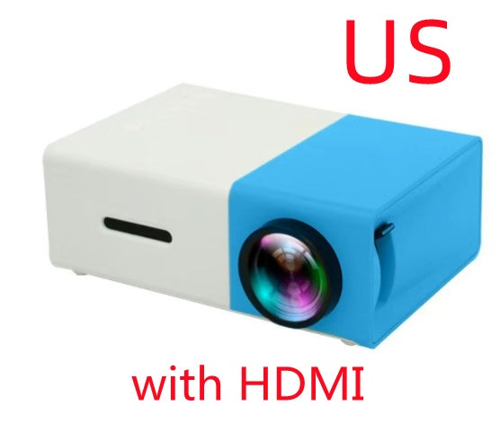 Mini projecteur LED portable – Cinéma maison 3D HD