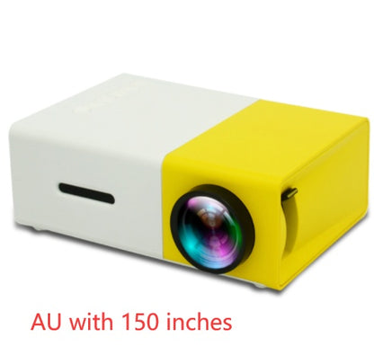 Mini projecteur LED portable – Cinéma maison 3D HD