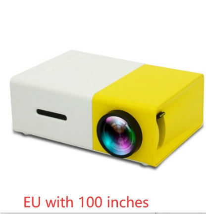 Mini projecteur LED portable – Cinéma maison 3D HD