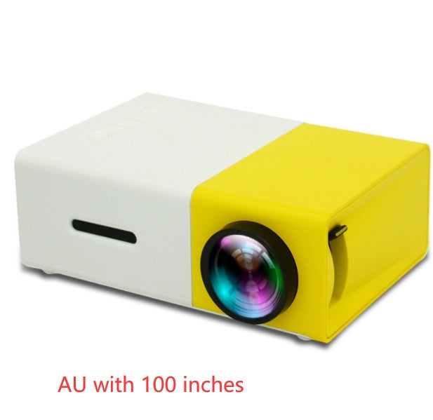 Mini projecteur LED portable – Cinéma maison 3D HD