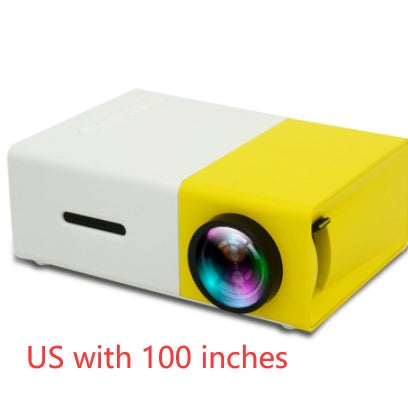 Mini projecteur LED portable – Cinéma maison 3D HD