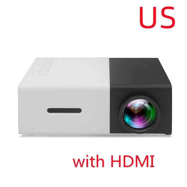 Mini projecteur LED portable – Cinéma maison 3D HD