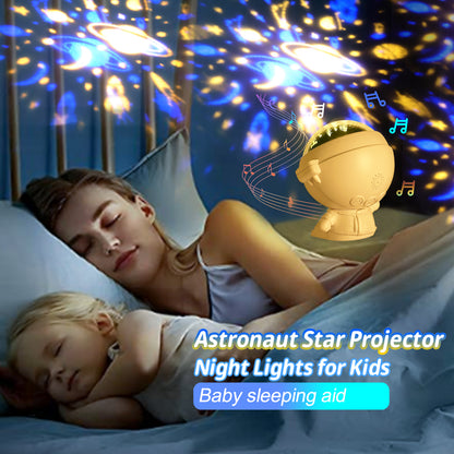 Projecteur d'étoiles Galaxy Astronaut – Veilleuse Ciel étoilé